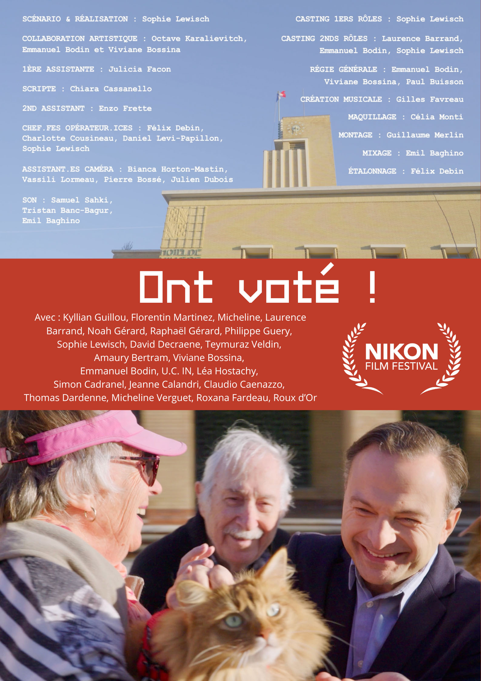 Ont voté ! - Affiche